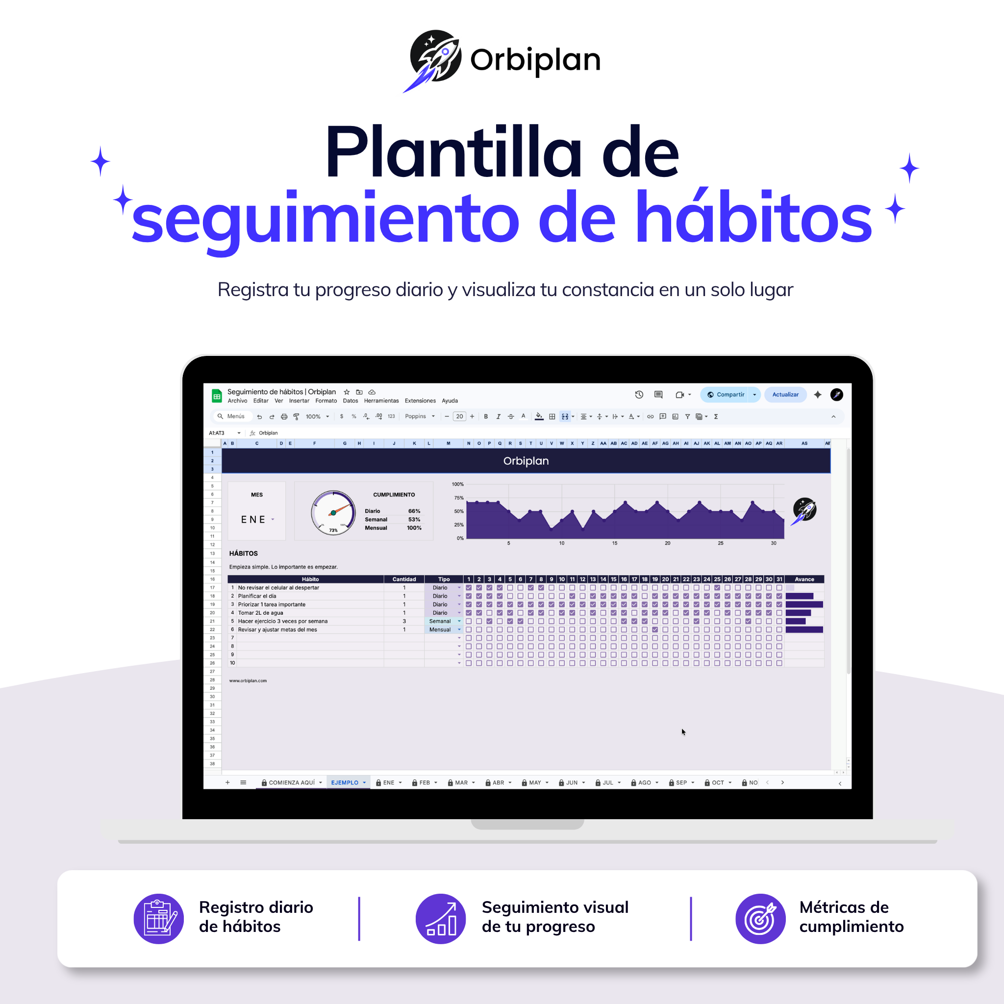 Plantilla de Seguimiento de Hábitos